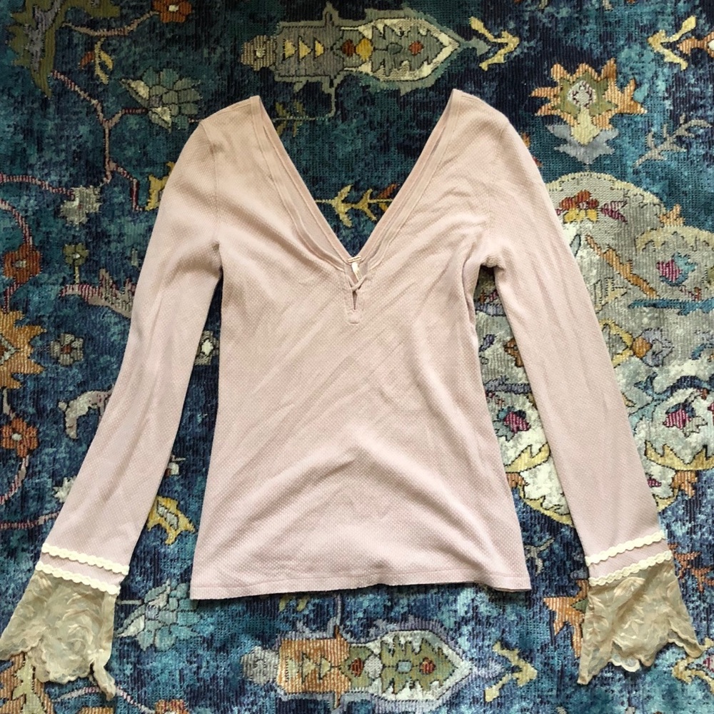 Free People Long Sleeve Top